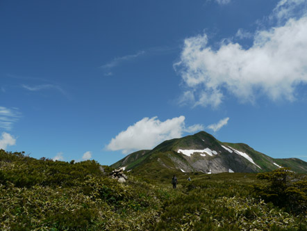銚子ヶ峰～別山