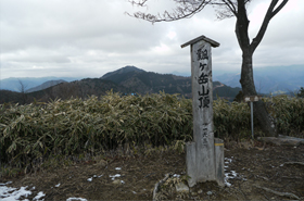 瓢ヶ岳と高賀山